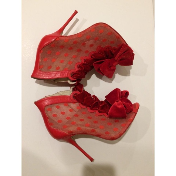 🎉SOLD🎉Sophia Webster New Polka Dot Tulle Sandal - Picture 4 of 8